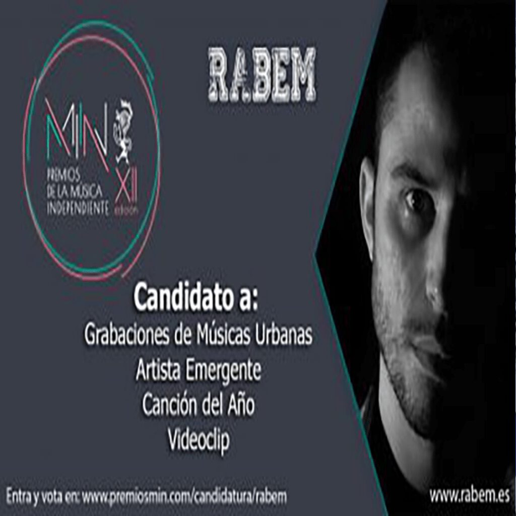 RABEM, seleccionado en la XII edición de Premios de la Música Independiente 2020