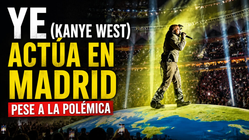 Ye actúa en Madrid en su única fecha en España, entre polémica y rechazo internacional